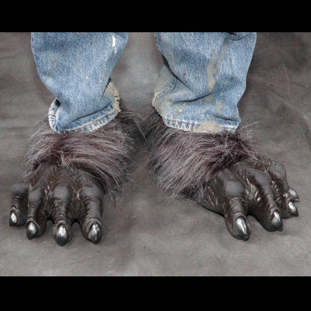 Zagone Studios Werewolf Deluxe Costume Feet - Grey Painted Latex Masks, Gloves, Feet & Costumes 3 Zagone Studios Werewolf Deluxe Costume Feet - Grey Painted Latex Masks, Gloves, Feet & Costumes