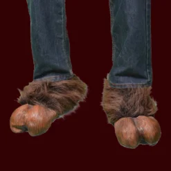 Zagone Studios Painted Latex Masks, Gloves, Feet & Costumes Brown Hoof Costume Feet