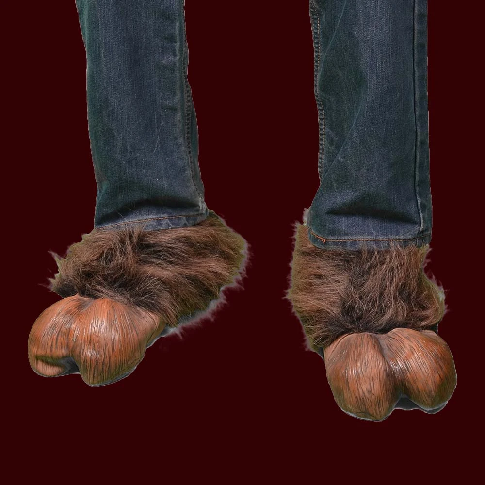 Zagone Studios Painted Latex Masks, Gloves, Feet & Costumes Brown Hoof Costume Feet 3 Zagone Studios Painted Latex Masks, Gloves, Feet & Costumes Brown Hoof Costume Feet