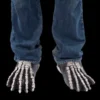 Zagone Studios Skeleton Costume Feet Painted Latex Masks, Gloves, Feet & Costumes