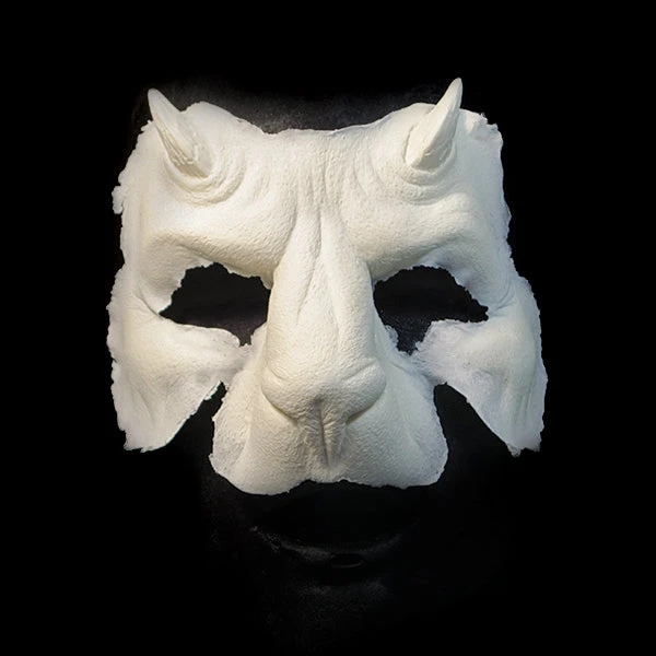 Woochie By Cinema Secrets Foam Latex Masks Feral Half Face #136 3 Woochie By Cinema Secrets Foam Latex Masks Feral Half Face #136