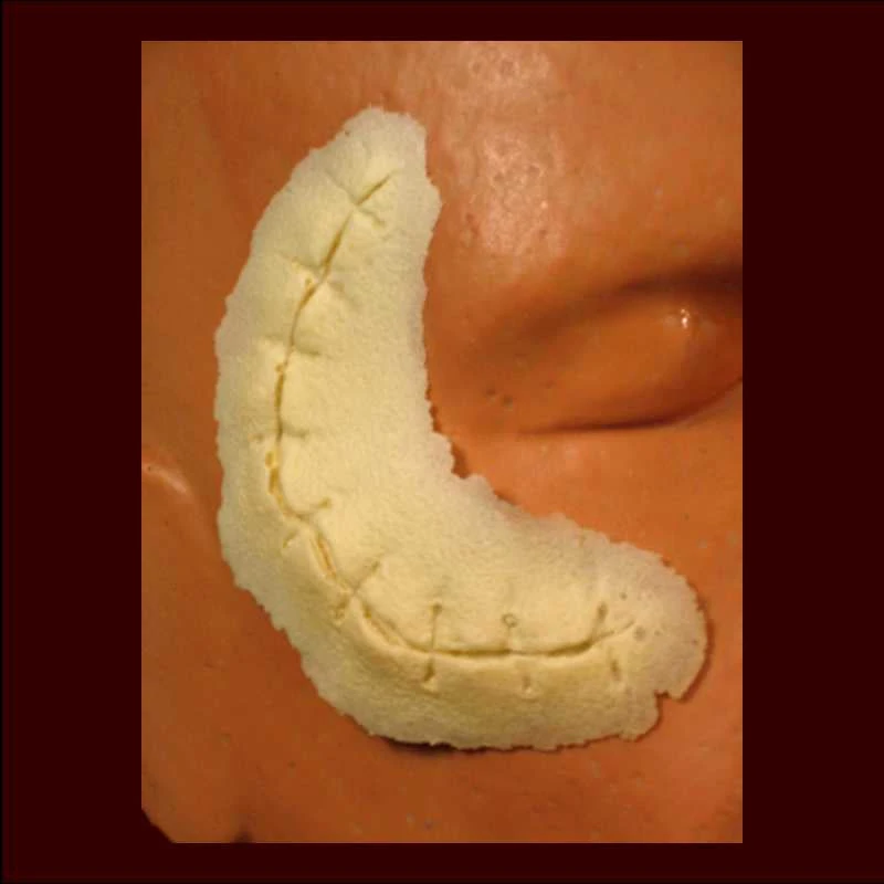 Rubber Wear Injury FX Sm. Suture Cut 3 Rubber Wear Injury FX Sm. Suture Cut