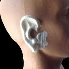 Rubber Wear Aged Ears #2 (pair) Small FX Character Appliances