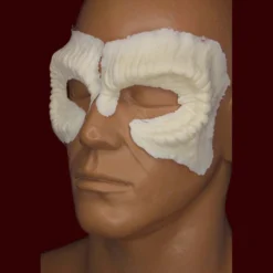 Rubber Wear Brows And Foreheads Wrinkled Alien Eyes And Brow