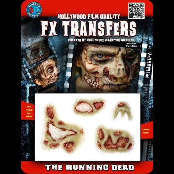 Tinsley Transfers Flesh - 3D FX Transfers Injury FX 3 Tinsley Transfers Flesh - 3D FX Transfers Injury FX