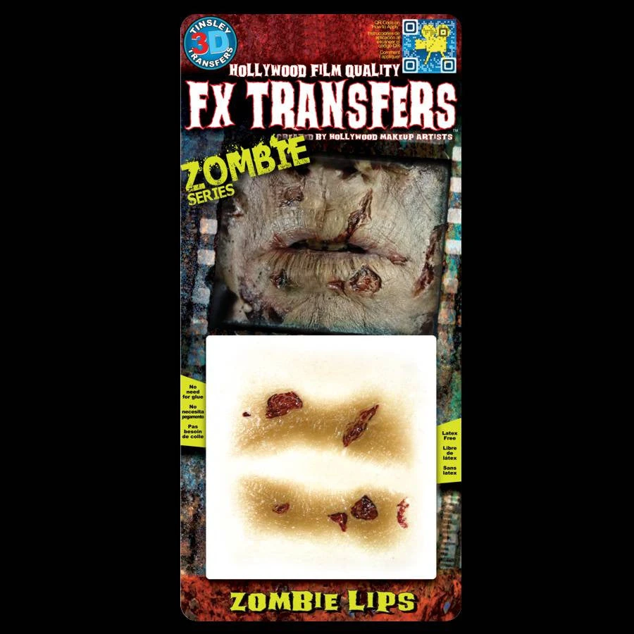 Tinsley Transfers Injury FX Zombie Rotting Lips - While Supplies Last 3 Tinsley Transfers Injury FX Zombie Rotting Lips - While Supplies Last