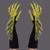 Zagone Studios Painted Latex Masks, Gloves, Feet & Costumes Dragon Gloves - Green 2 Zagone Studios Painted Latex Masks, Gloves, Feet & Costumes Dragon Gloves - Green