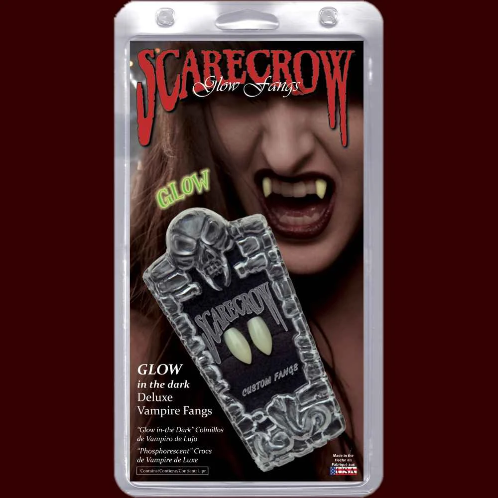Scarecrow Fangs,Teeth & Claws Vampire Fangs - Original Size 7 Scarecrow Fangs,Teeth & Claws Vampire Fangs - Original Size
