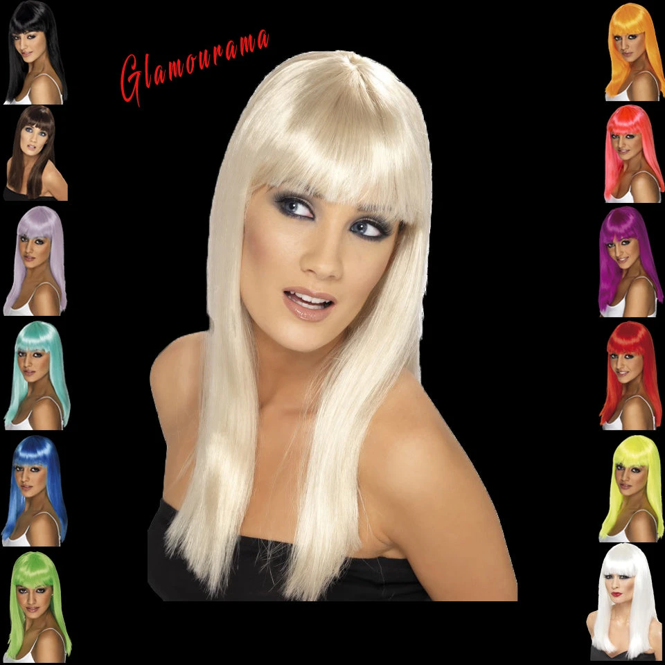 Smiffys Glamorama Wig Wigs, Lashes, Facial Hair, Furry Ears 3 Smiffys Glamorama Wig Wigs, Lashes, Facial Hair, Furry Ears