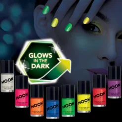 Moon Creations Glow In The Dark Nail Polish 14ml Makeup & Tools