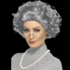 Smiffys Wigs, Lashes, Facial Hair, Furry Ears Granny Kit