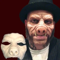 Makeup And Creative Arts Hogsworth Pig Face Foam Latex Masks