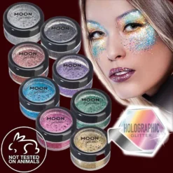 Moon Creations Holographic Fine Glitter 5g Makeup & Tools