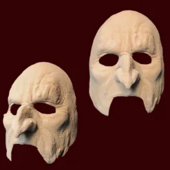 Makeup And Creative Arts Slip Latex Rubber Witch Mask (not Foam) Discounted Items