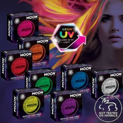 Moon Creations Neon UV Hair Chalk 3.5g Makeup & Tools