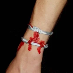 Michael Davy Film & T.V. Makeup Jail Break Barbed Wire Appliance Injury FX 7 Michael Davy Film & T.V. Makeup Jail Break Barbed Wire Appliance Injury FX