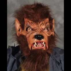 Zagone Studios Wolfman Mask Painted Latex Masks, Gloves, Feet & Costumes