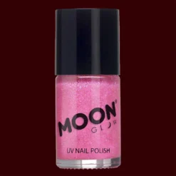 Moon Creations Neon UV Glitter Nail Polish 14ml Makeup & Tools