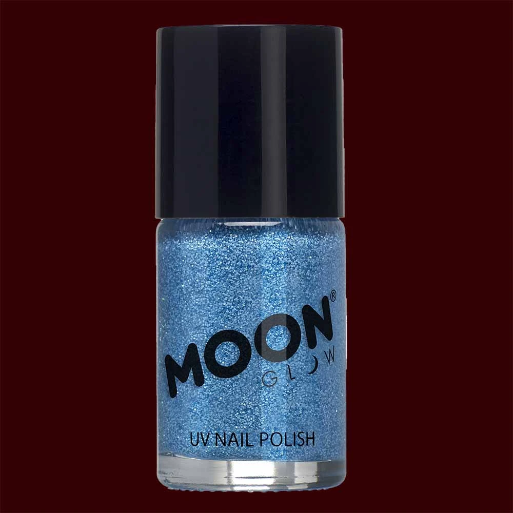 Moon Creations Neon UV Glitter Nail Polish 14ml Makeup & Tools