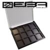 EBA European Body Art Empty Master Palette Case - 12 Color Capacity