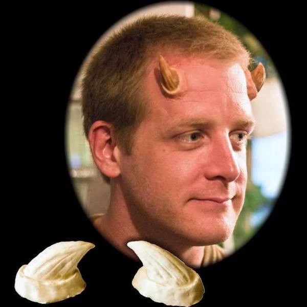 The Monkey Rodeo Medium Costume Horns Style B Small FX Character Appliances 3 The Monkey Rodeo Medium Costume Horns Style B Small FX Character Appliances