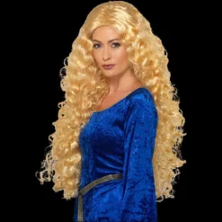 Smiffys Medieval Warrior Wig Wigs, Lashes, Facial Hair, Furry Ears