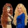 Smiffys Medieval Warrior Wig Wigs, Lashes, Facial Hair, Furry Ears