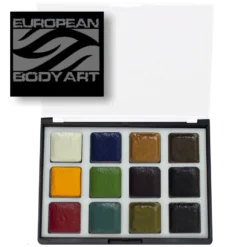 EBA European Body Art Makeup & Tools Encore 12 Color Master Palette - SFX