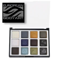 EBA European Body Art Makeup & Tools Encore 12 Color Master Palette - Undead