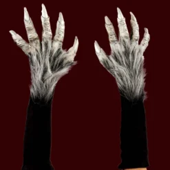 Zagone Studios Monster Hands - Silver Painted Latex Masks, Gloves, Feet & Costumes