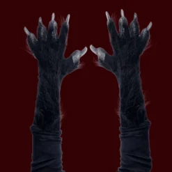 Zagone Studios Monster Hands - Black Painted Latex Masks, Gloves, Feet & Costumes