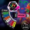Moon Creations Neon UV Face & Body Paint W/Applicator 75ml