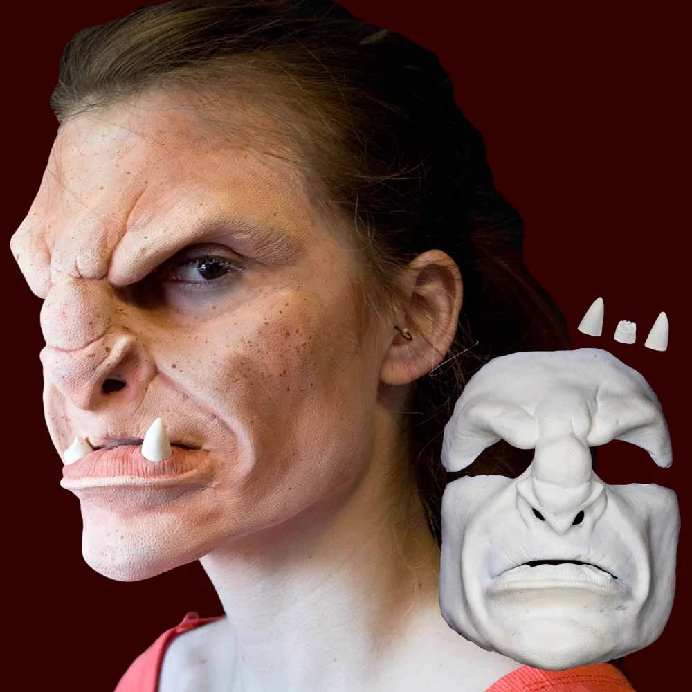 The Monkey Rodeo Foam Latex Masks Orc - Female (small) 3 The Monkey Rodeo Foam Latex Masks Orc - Female (small)