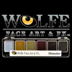 Wolfe Face Art & FX Hydrocolor Monster Palette And Refills