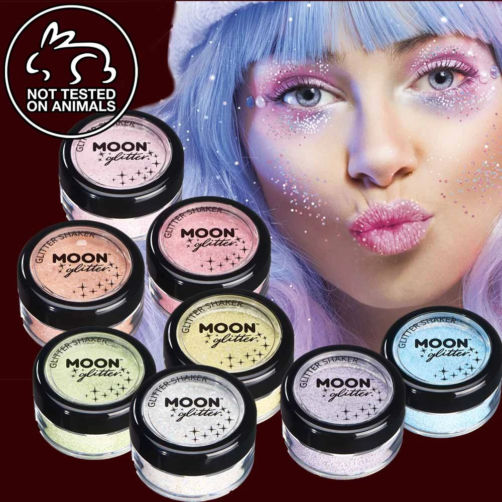 Moon Creations Pastel UV Fine Glitter 5g 3 Moon Creations Pastel UV Fine Glitter 5g
