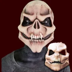 Stage Frights Foam Latex Masks Pierce Vampire Skull Foam Latex Prosthetic