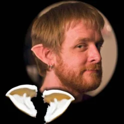 The Monkey Rodeo Werewolf Pointed Ears By TMR Small FX Character Appliances