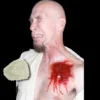 Michael Davy Film & T.V. Makeup Revulsion Injury Appliance (Torn, Scraped Flesh) Injury FX