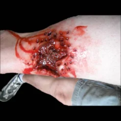 Michael Davy Film & T.V. Makeup Ridin' Shotgun Injury Appliance (Shotgun Blast)