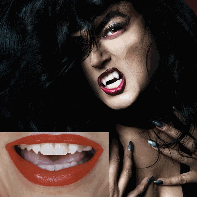 Fangs,Teeth & Claws Retractable Vampire Fangs By Scarecrow 3 Fangs,Teeth & Claws Retractable Vampire Fangs By Scarecrow