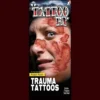Tinsley Transfers Road Rash Wound Tattoo Sheet Injury FX