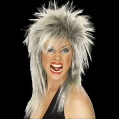 Smiffys Rock Diva Wigs, Lashes, Facial Hair, Furry Ears