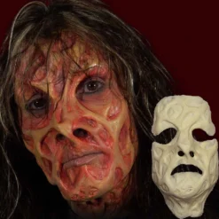 FX Faces Scarred Face Mask Foam Latex Masks