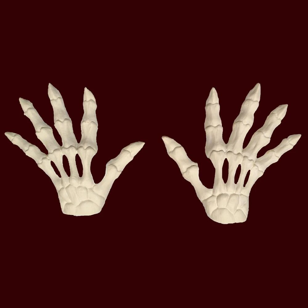 FX Faces Skeleton Hands Foam Latex Masks 5 FX Faces Skeleton Hands Foam Latex Masks