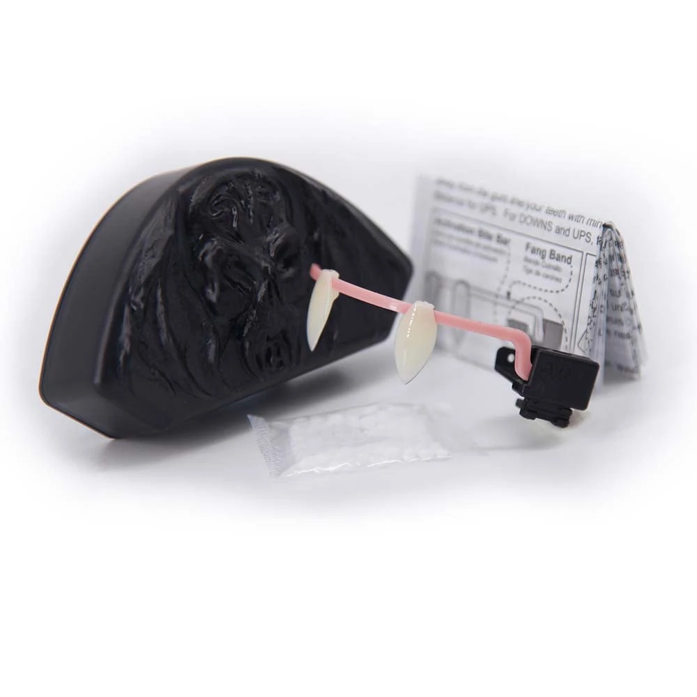 Fangs,Teeth & Claws Retractable Vampire Fangs By Scarecrow 4 Fangs,Teeth & Claws Retractable Vampire Fangs By Scarecrow