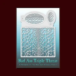 Graftobian Makeup Company Snakeup Artist Triple Threat Stencil Set Stencils