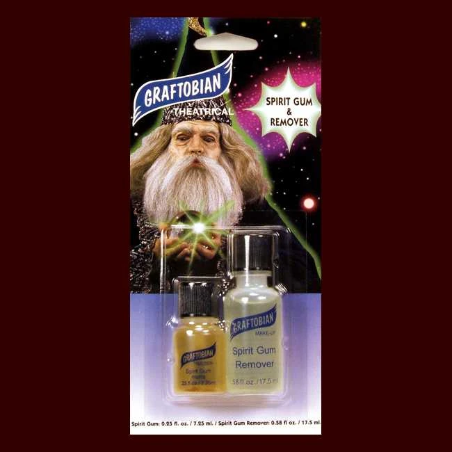 Graftobian Makeup Company Makeup & Tools Spirit Gum And Remover Combo 3 Graftobian Makeup Company Makeup & Tools Spirit Gum And Remover Combo