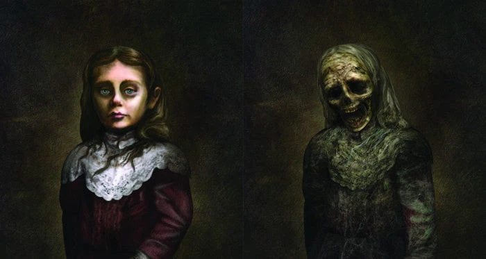 MostlyDead Halloween🌞Shop 11 Atmos FX Digital FX DVD: Unliving Portraits Props And Decorations