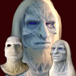 Makeup And Creative Arts White Walker Two Piece Foam Latex Masks