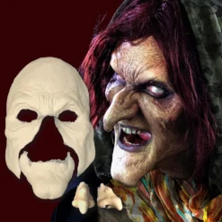 Makeup And Creative Arts Foam Latex Masks Witch Hag 3 Piece Prosthetic